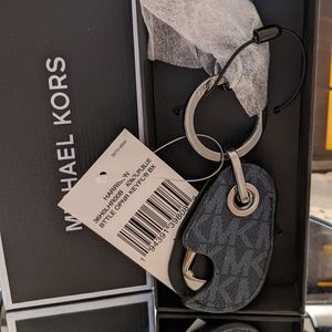 Michael kors keychain with bottle opener